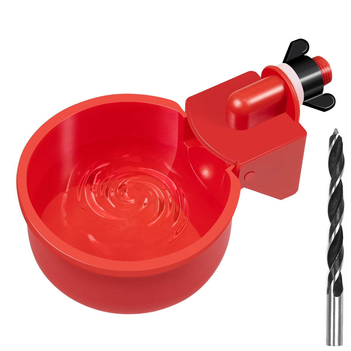LANARP chicken waterer cups provide clean flow for your flock's hydration