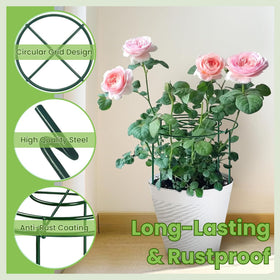 Lancisism weatherproof coated iron wire cage resists rust outdoors