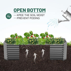 Land Guard open-base design drains excess water for healthy roots.
