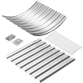 Land Guard galvanized steel construction, durable outdoor frame