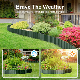 Land Guard edging style enhances garden borders and flower beds