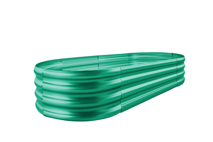 Land Guard Green Raised Bed assembly view shows quick setup for your garden
