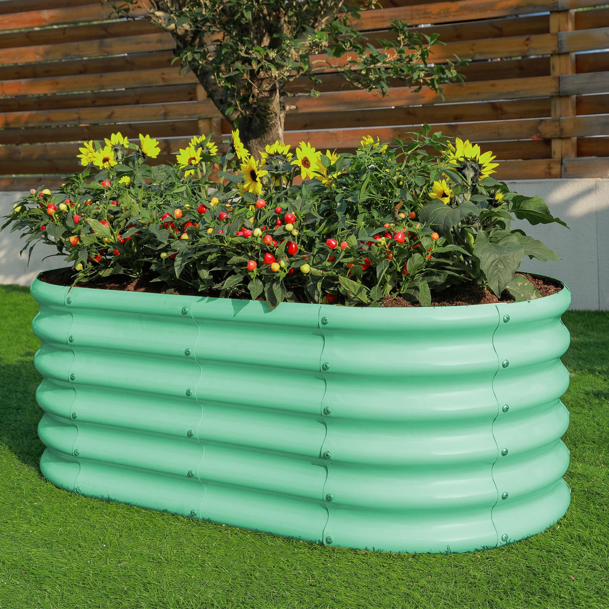 Land Guard lime green bed assembly view highlights tool-free setup
