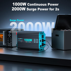 LANDERPOW 7AWG battery cables provide safe, efficient connections