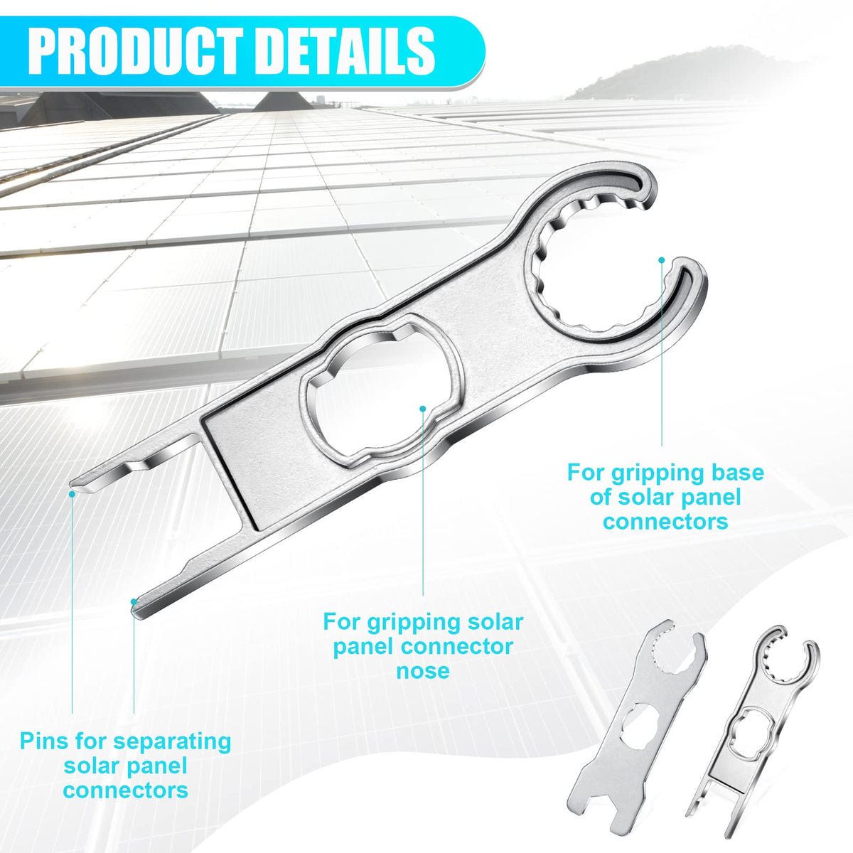 Gift-ready Landhoow solar tools set for DIY projects