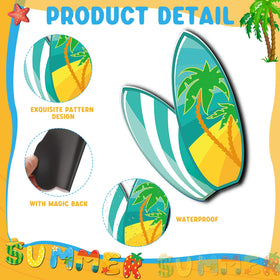 Landhoow Hello Summer pineapple magnet sparks playful vacation vibes on metal