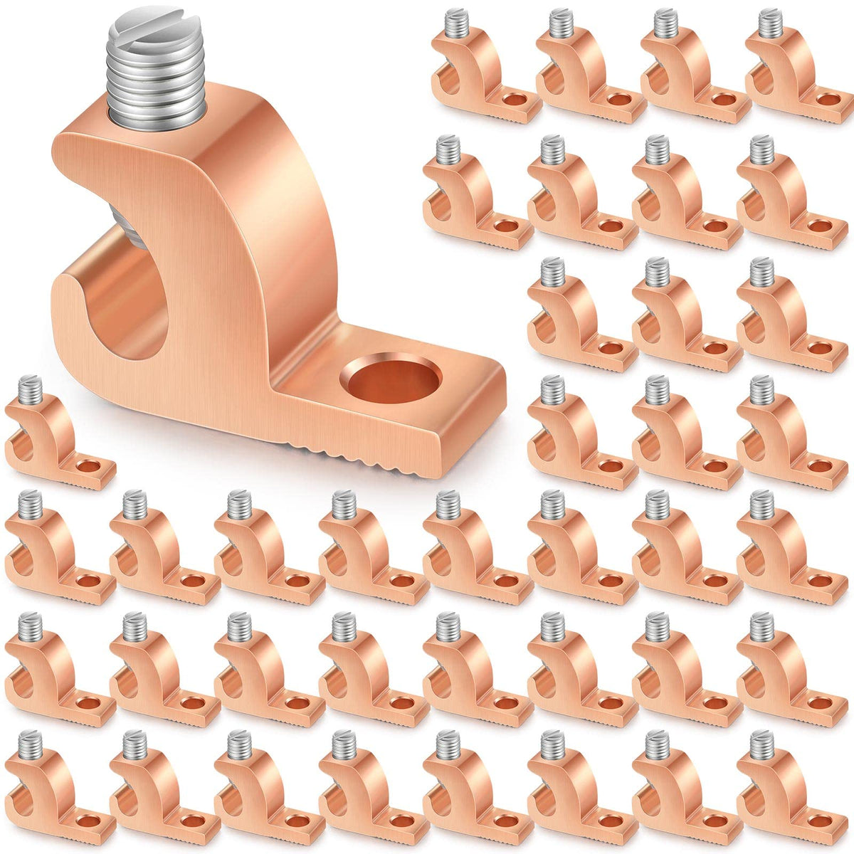 Landhoow lay-in connector 40-pack for quick and secure grounding in pools and conduits.