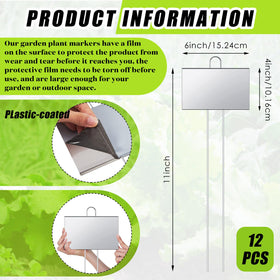 Landhoow 11-inch stake plant marker for easy placement