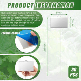 Landhoow 21 inch stake keeps markers stable in soil