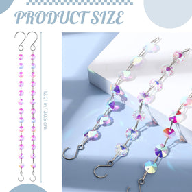 Landical crystal bead suncatcher close-up showing glass beads.