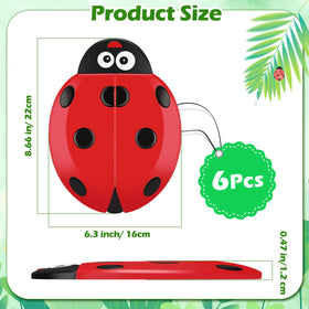 Landical Ladybug stepping stone enhances a backyard walkway with whimsy.