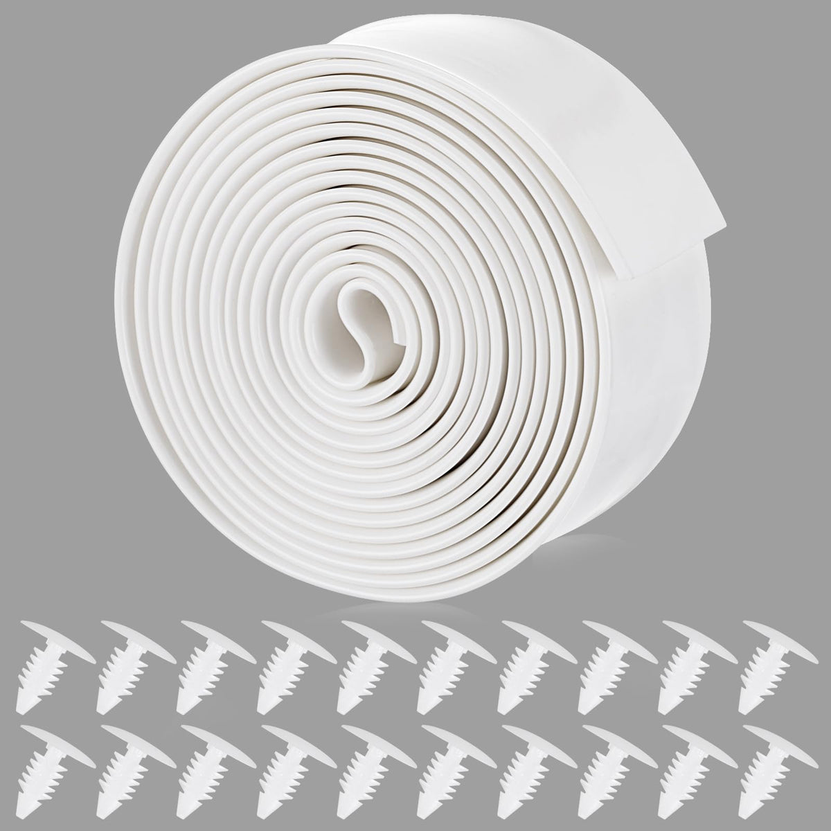Landical white vinyl straps 2x10ft for quick patio chair repair and durable outdoor use