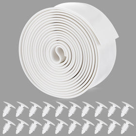 Landical white vinyl straps 2x10ft for quick patio chair repair and durable outdoor use
