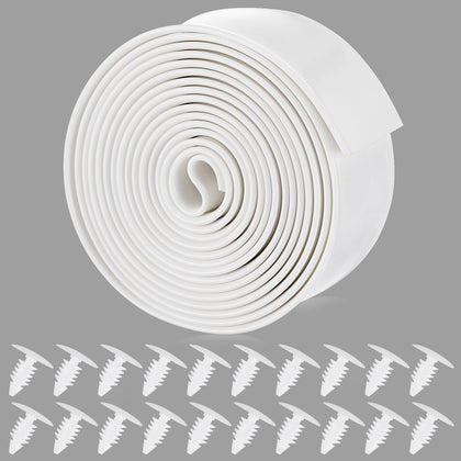 Landical white vinyl straps 2x10ft for quick patio chair repair and durable outdoor use