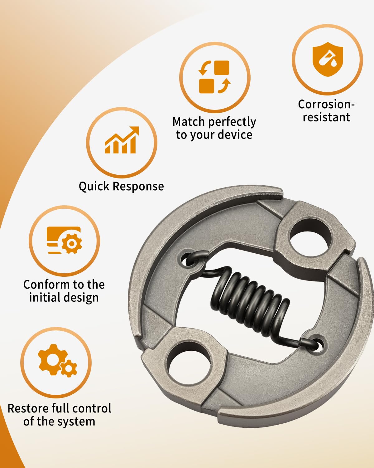 LANDSIN clutch kit helps maintain efficient cutting and smooth rotor engagement