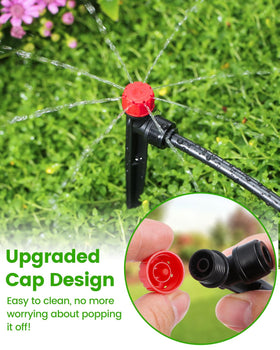 Landtouch UV-resistant emitter material withstands outdoor conditions.