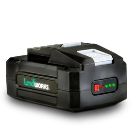 Landworks 48V 2Ah battery with 88.8Wh capacity for extended use.
