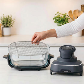 LANEJOY 304 stainless steel tray offers durable, odor-free air frying.