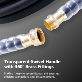 LANGARA hose with high burst strength, built to handle tough tasks.