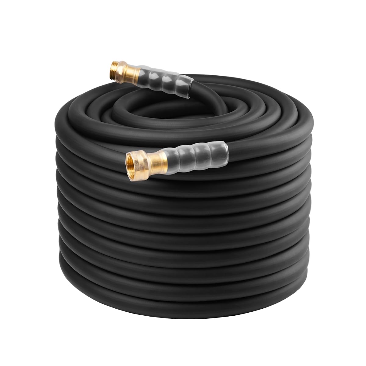 LANGARA heavy duty garden hose extended to 150ft for long reach watering tasks
