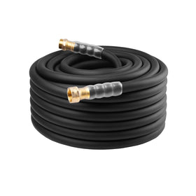 LANGARA garden hose with transparent swivel handle for quick fittings.