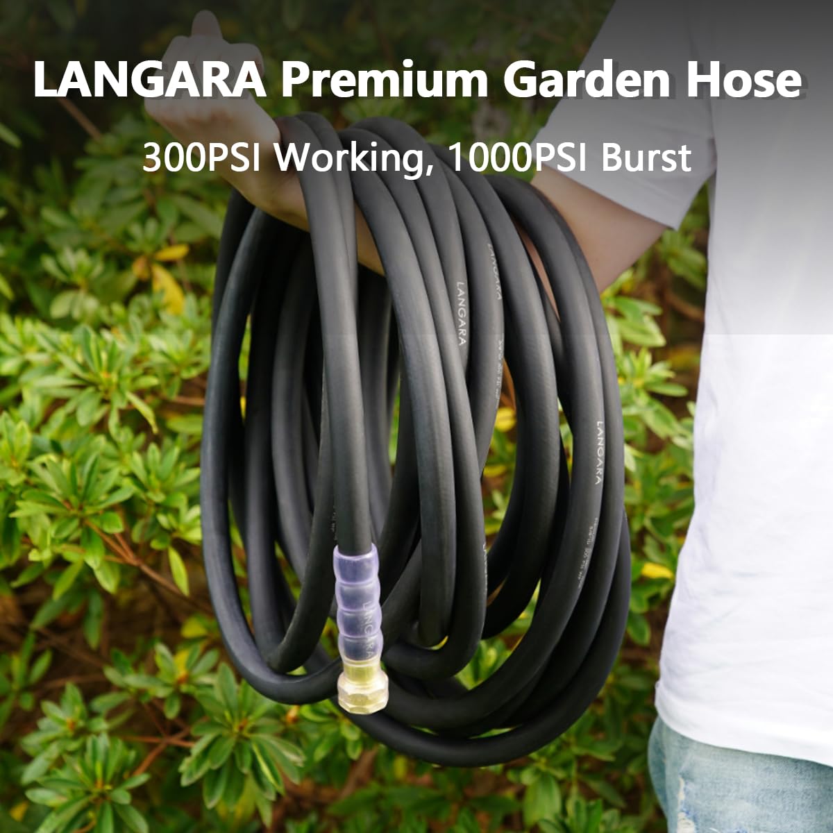 LANGARA no kink memory feature improves smooth watering.