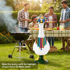 LANGFON goose beard style 3 enables quick theme changes for events.