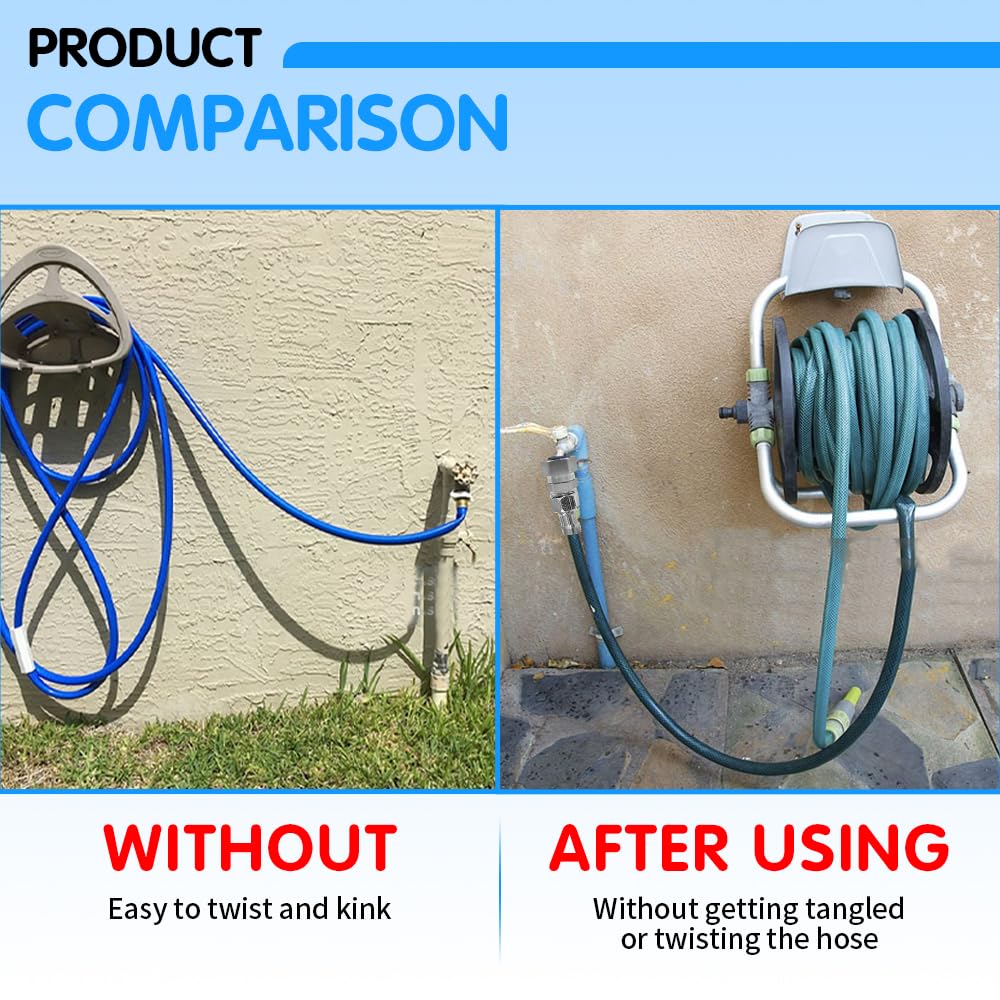 Langina Graden easy watering on deck and garden tasks with smooth swiveling action.