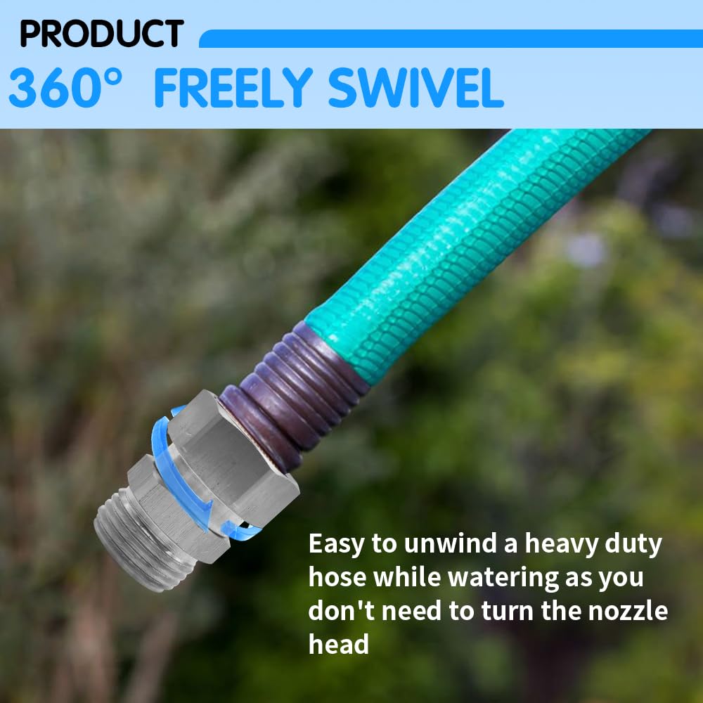 Langina Graden standard 3/4 GHT thread ensures compatibility with most hoses and bibbs.