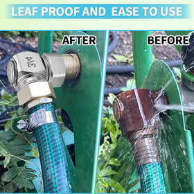 Langina included Teflon tape aids a secure, long-lasting seal.