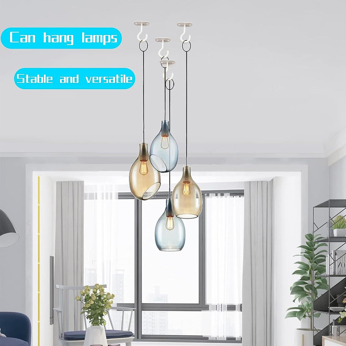 LangPu hanging hooks suitable for wind chimes and lanterns.