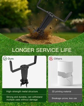 LANGZIHT double contact points provide precise grip on sprinkler heads.