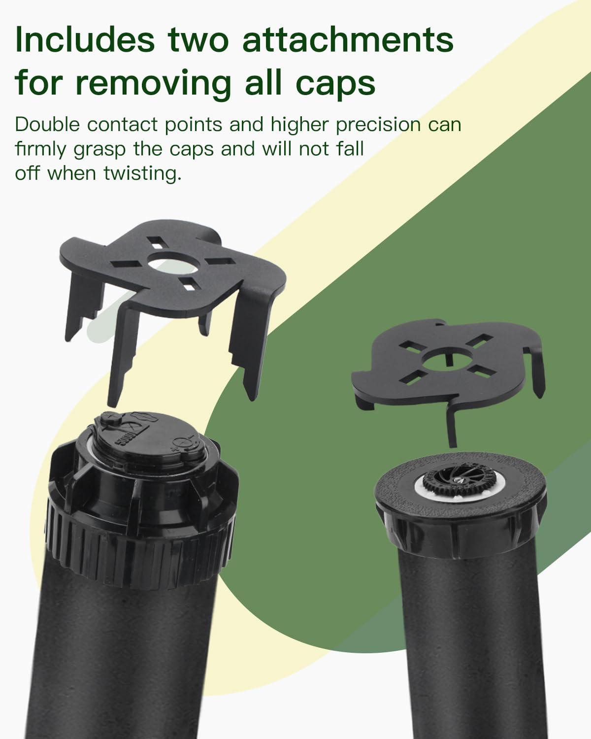 LANGZIHT two-minute head removal demonstrates fast sprinkler maintenance capability.