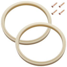 8-3/8 inch gasket fits securely for seamless lighting across pool fixtures