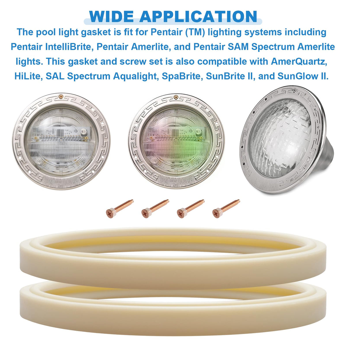 LanKstet IntelliBrite-compatible gasket ensures a precise fit for secure lighting