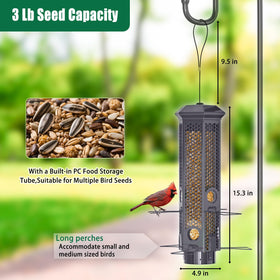 Lannso six-port design with extended perches stabilizes feeding