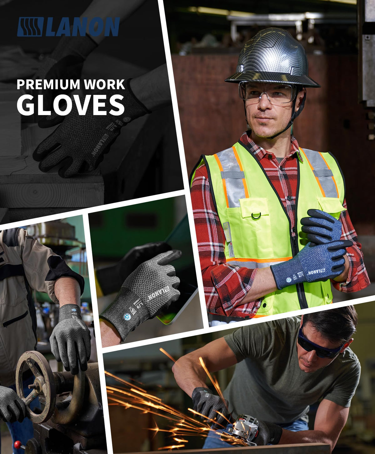 LANON two-pairs pack offers color-coordinated protection
