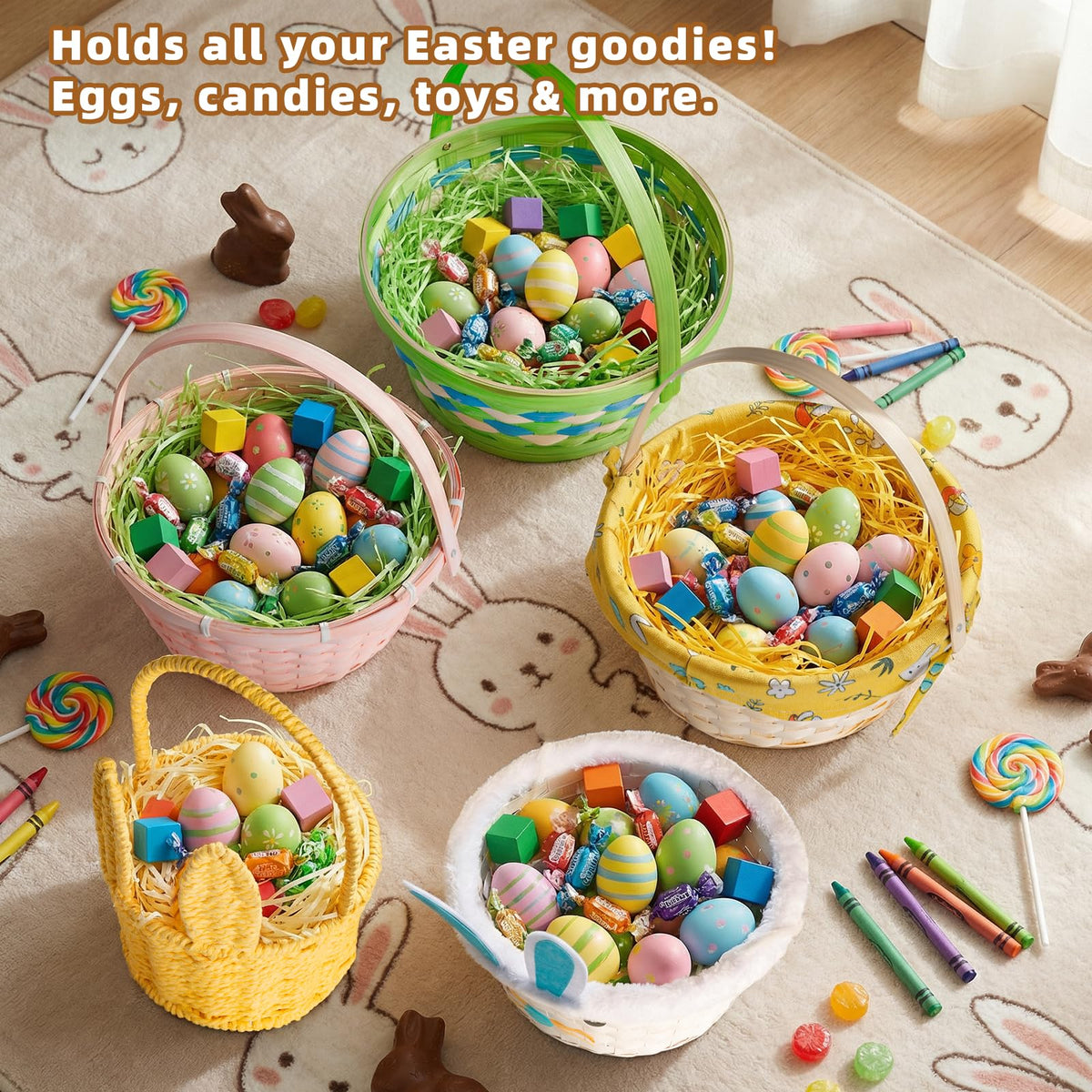 Lanpn raffia fillers light green closeup ideal for candy eggs and gifts