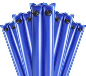 LanPool 8.5ft double-chamber bag side view adds wind-stable weight.
