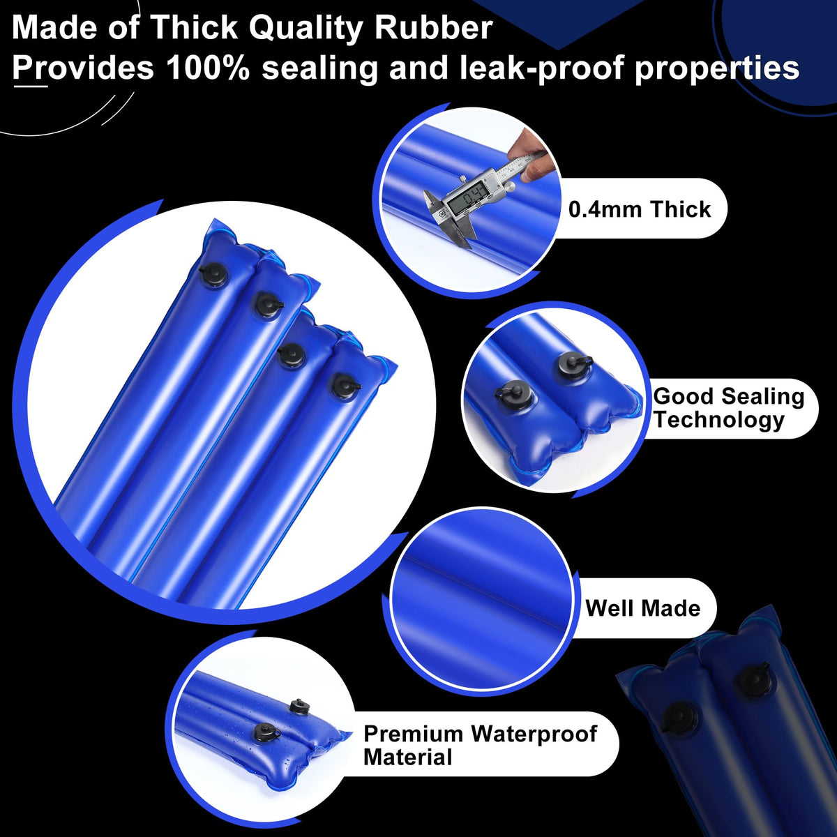LanPool heavy-duty water tube designed for winter use and durability.