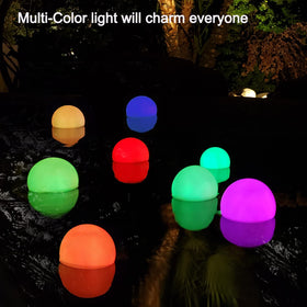LanPool RGB color-changing orb light cycling colors for hot tub