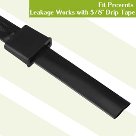 Lanties 5/8-inch tape end closure in action for reliable watering