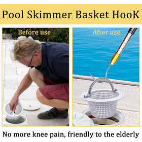 LANTONGJIANPP non-slip grip handle on pool tool for secure lift