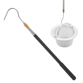 LANTONGJIANPP pool skimmer basket hook extending reach to lift debris