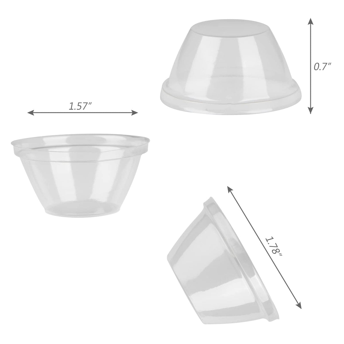 LANVRION transparent dome cap close-up showing clear plastic for visibility