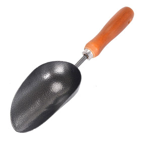 LANYOTA garden trowel with wooden handle for precise planting and transplanting