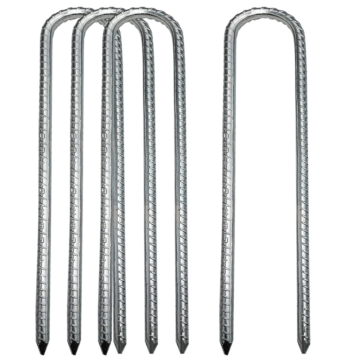 LAOJU ground stake 12 inch with galvanized steel for secure outdoor setups