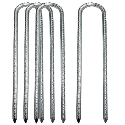 LAOJU ground stake 12 inch with galvanized steel for secure outdoor setups