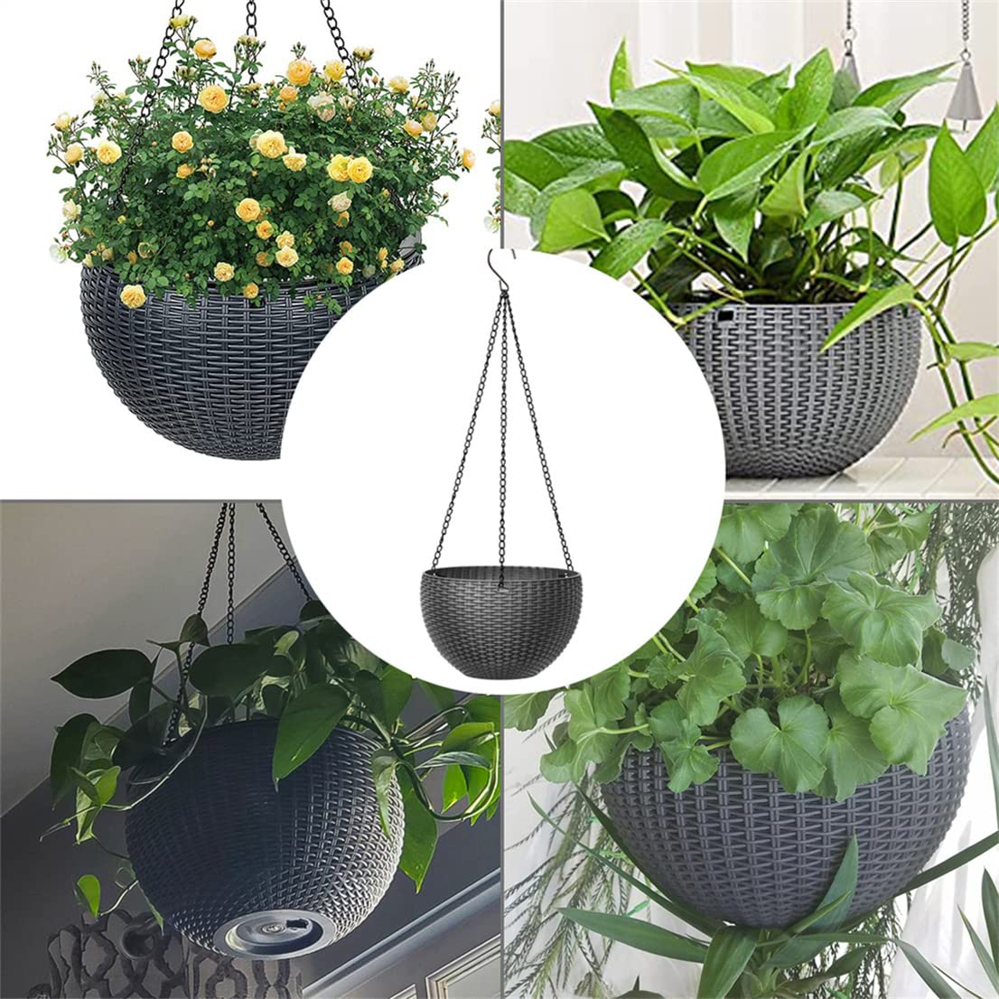 LAOJU lightweight planter supports up to 6 kg
