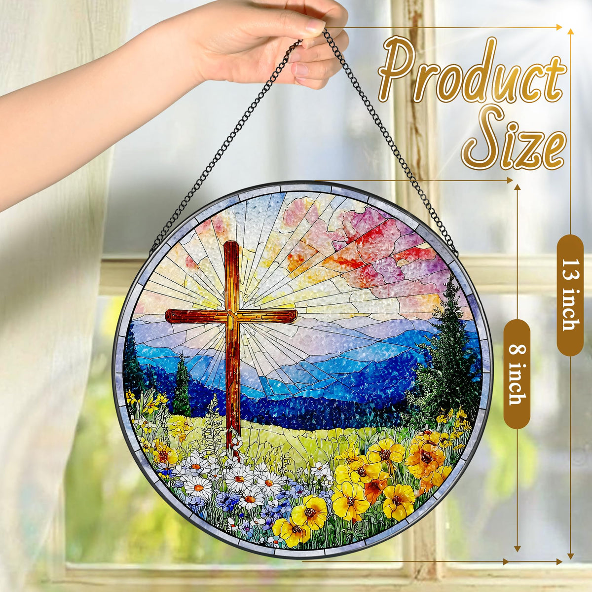 LAOWEIKI cross gift for religious celebrations provides a meaningful home decor accent